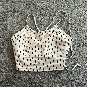 Lime Ricki bikini/swim top size medium